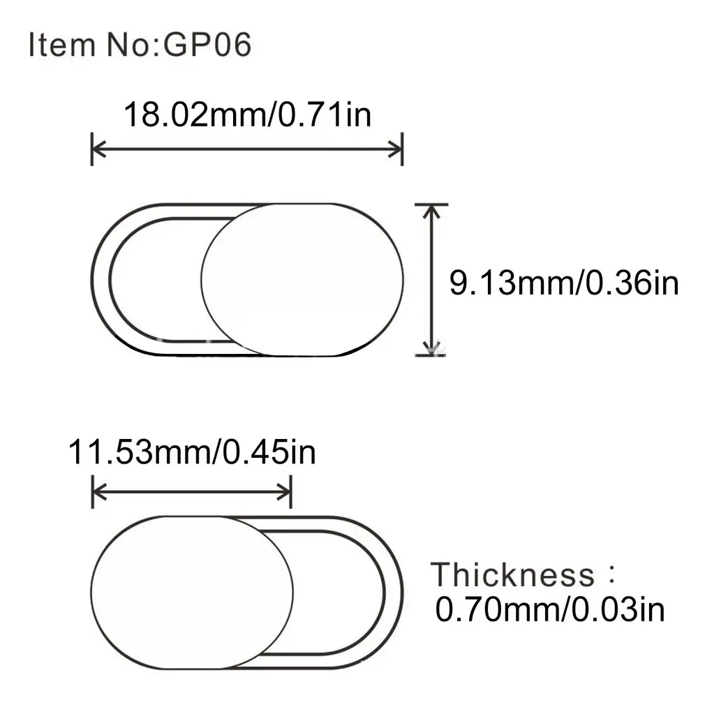 6 шт. защитная крышка для объектива камеры