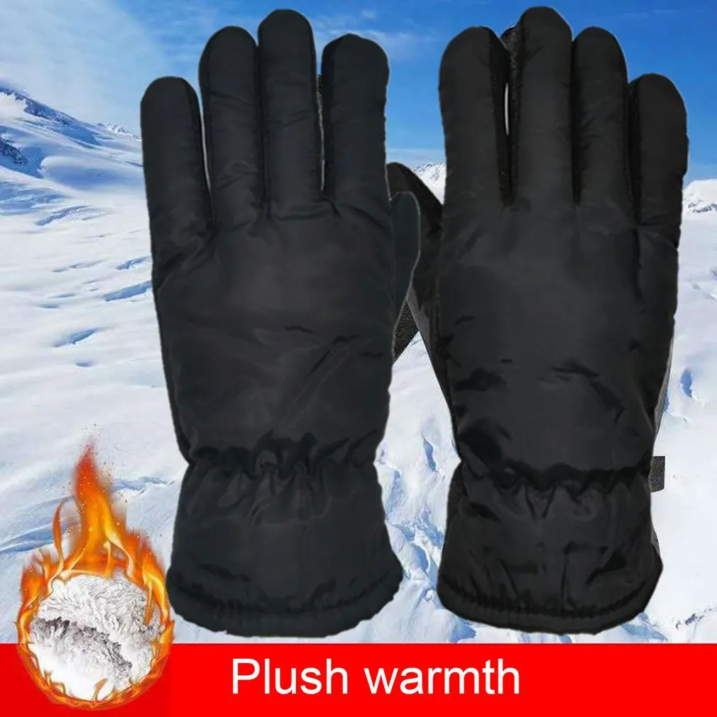 

Зимние лыжные перчатки, женские и мужские водонепроницаемые теплые перчатки для снегохода, мотоцикла, сенсорного экрана, сноуборда, лыж