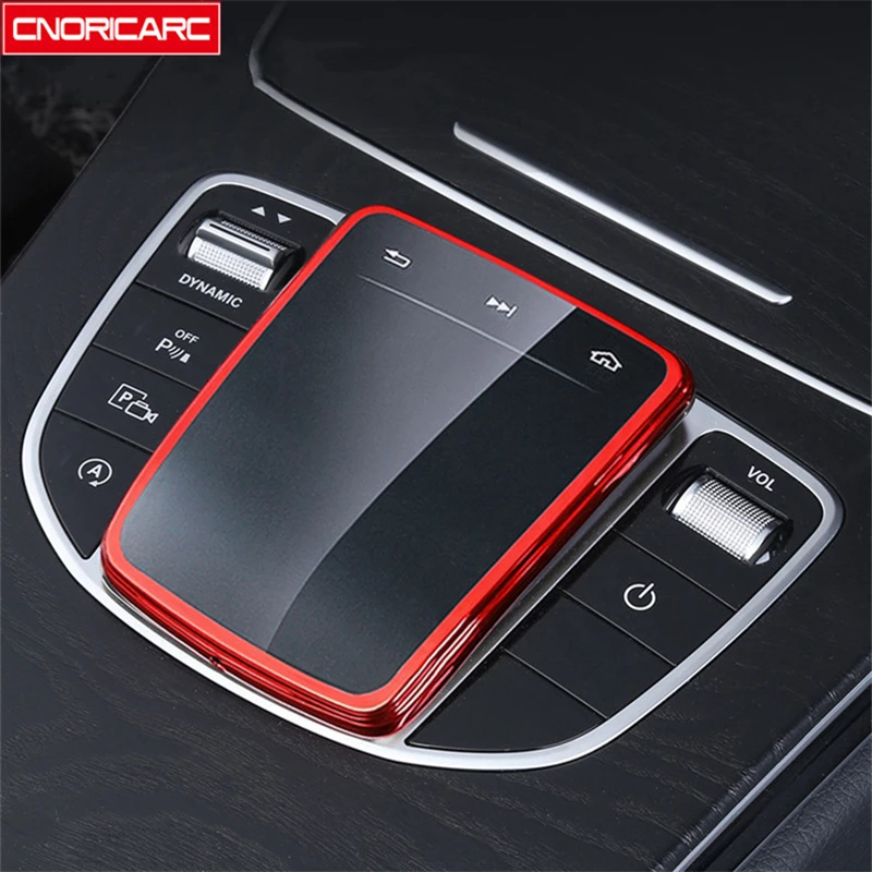 

Автомобильный Стайлинг, мультимедийная мышь, защитная пленка, декоративная накладка для Mercedes Benz W205 W213 X253 GLC C E Class 2019 2020