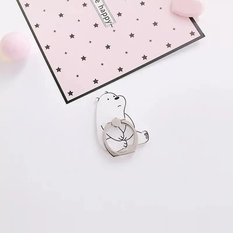 Мультфильм палец кольцо мобильный телефон держатель для iPhone 2019 XS Max X XR 8 7 6 6S Plus 5S 360