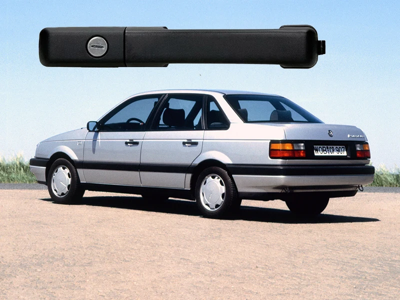 1 комплект для Volkswagen PASSAT B3 внешняя Передняя дверная ручка с замком 357837205A 357837207A 357837206A 357837208A