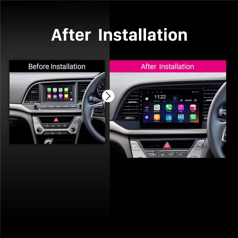 Автомагнитола Seicane 2 ГБ + 32 Android 10 0 мультимедийный видеоплеер с GPS навигацией для