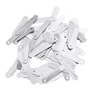 100 шт.компл. проводящая паяльная вкладка 2,5 см X 0,5 см, никелированная паяльная вкладка для Sub C 14500 18650, серебряная аккумуляторная батарея