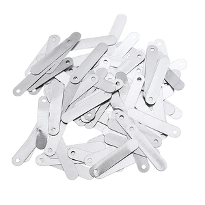 100 шт.компл. проводящая паяльная вкладка 2,5 см X 0,5 см, никелированная паяльная вкладка для Sub C 14500 18650, серебряная аккумуляторная батарея