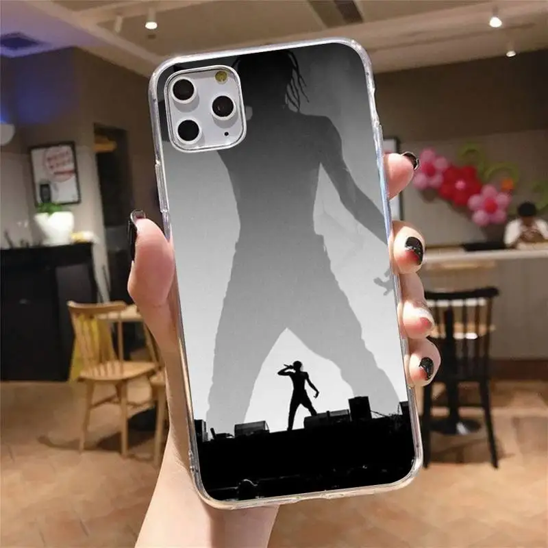 

Travis Scott Phone Case Transparent for iPhone 6 7 8 11 12 s mini pro X XS XR MAX Plus cover funda shell