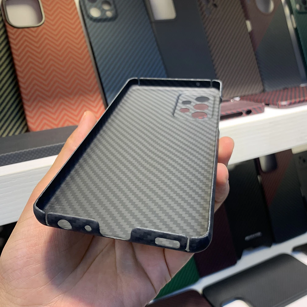 Ceny Qadir Oryginalne Etui Na Telefon Z Włókna Węglowego Do Samsung Galaxy A52 5G Etui, Ultra-cienki Lekki Do Galaxy A72 Trwała Powłoka