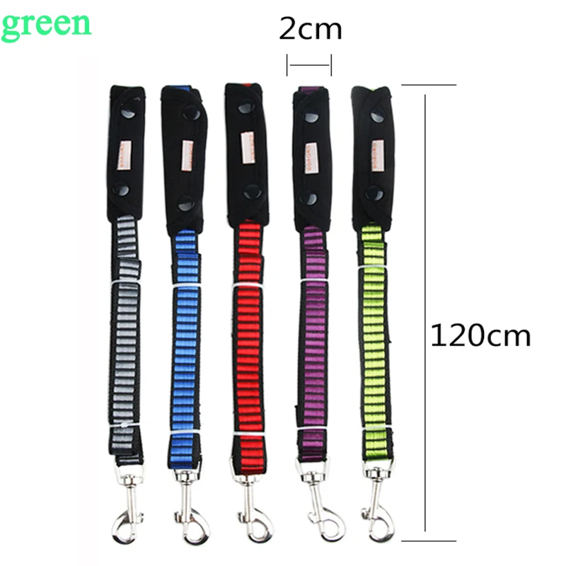 style 2 green Leash Поводок для собак для маленьких и средних собак, Питбуль бульдог, спортивный светоотражающий жилет для тренировки собак на открытом воздухе, для прогулок - Цвет: style 2 green Leash