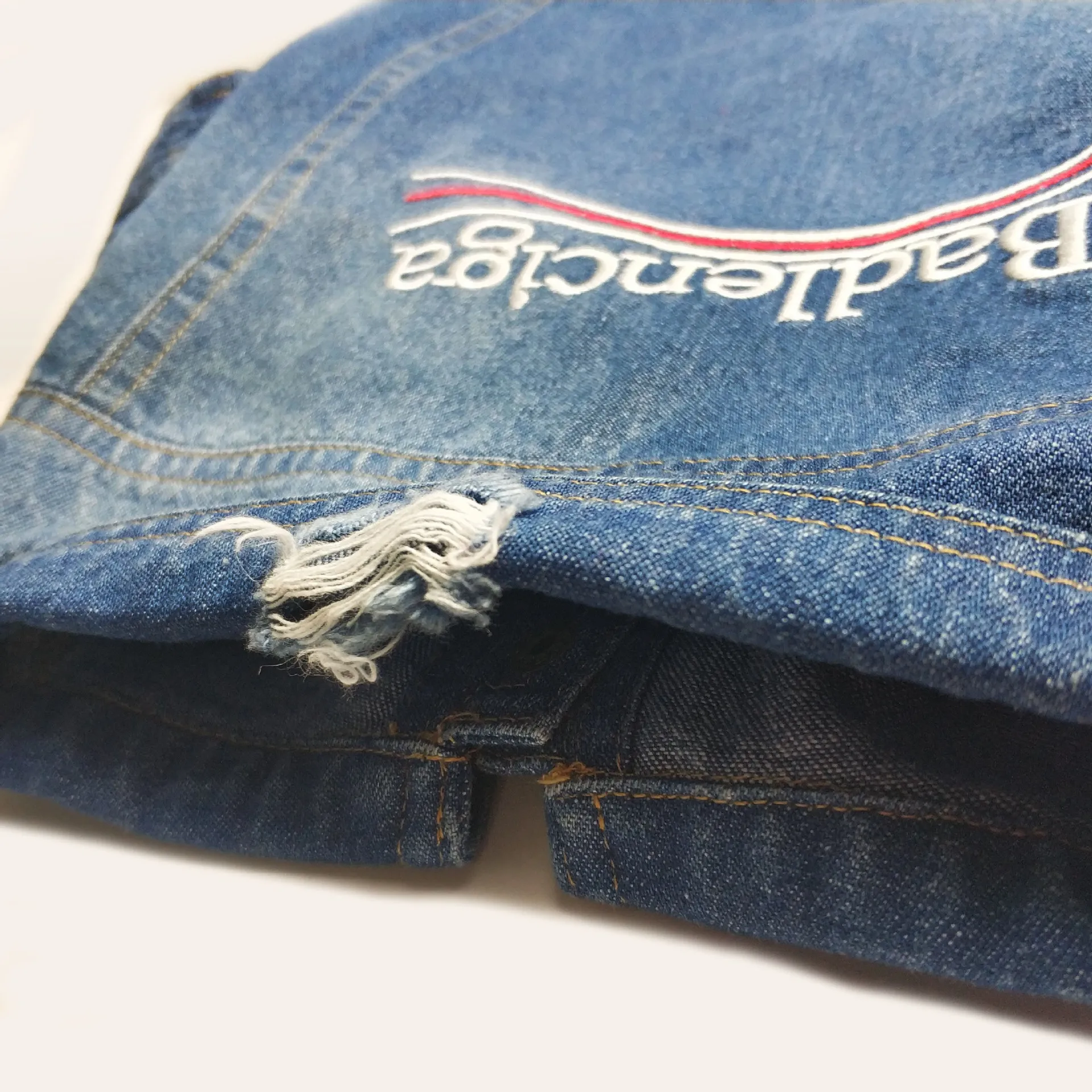 Модная Джинсовая куртка для маленьких собак пальто из денима с принтом