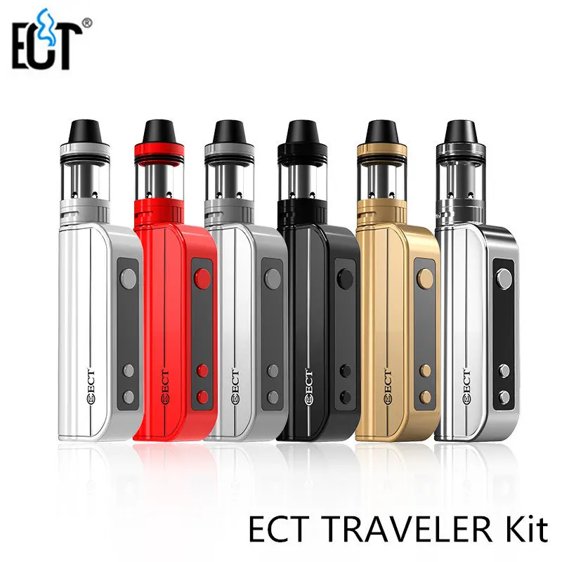 Оригинальный стартовый комплект ECT TRAVELER TC80 80W 2200 мАч для электронных сигарет