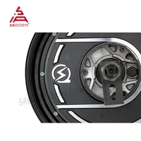 High Power QSMOTOR 10inch 7000w V42 72V 106kmh DC Brushless Racing Scooter Electric Hub Motor with CE