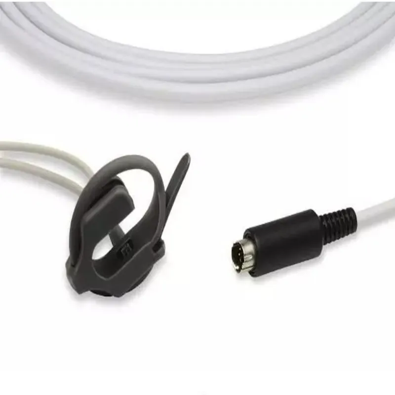 Датчик SpO2 совместимый с BIOSYS BPM300 зажим для пальца взрослых 6 контактный разъем