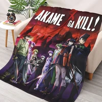 akame ga kill anime throw blanket sherpa blanket cover bedding soft blankets
