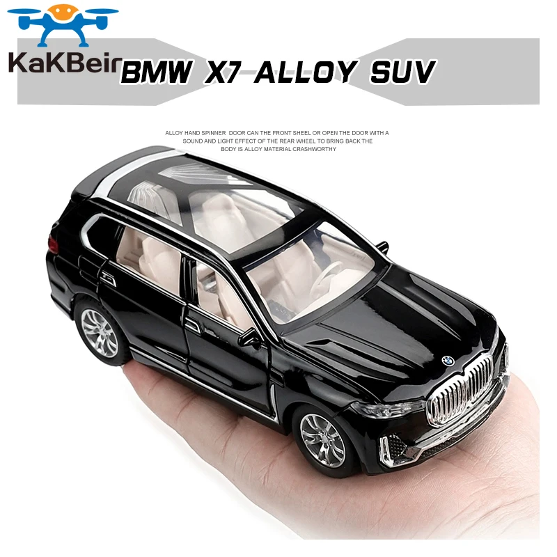 1:32 BMW X7 моделирование игрушечные машинки из сплава литья отступить модель