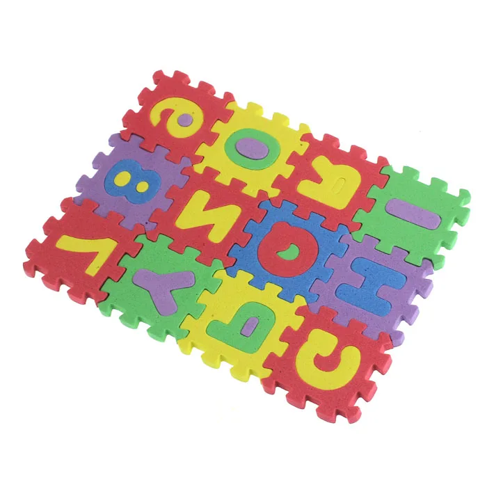 

36 шт., Детский развивающий алфавит, из пены