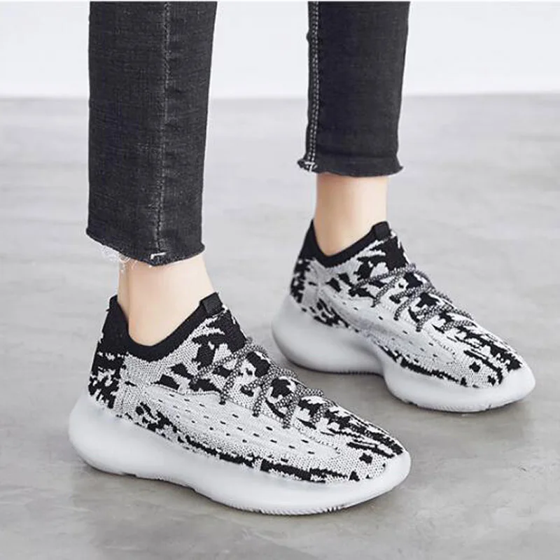 Женские кроссовки из кокосовой ткани дышащая повседневная спортивная обувь для