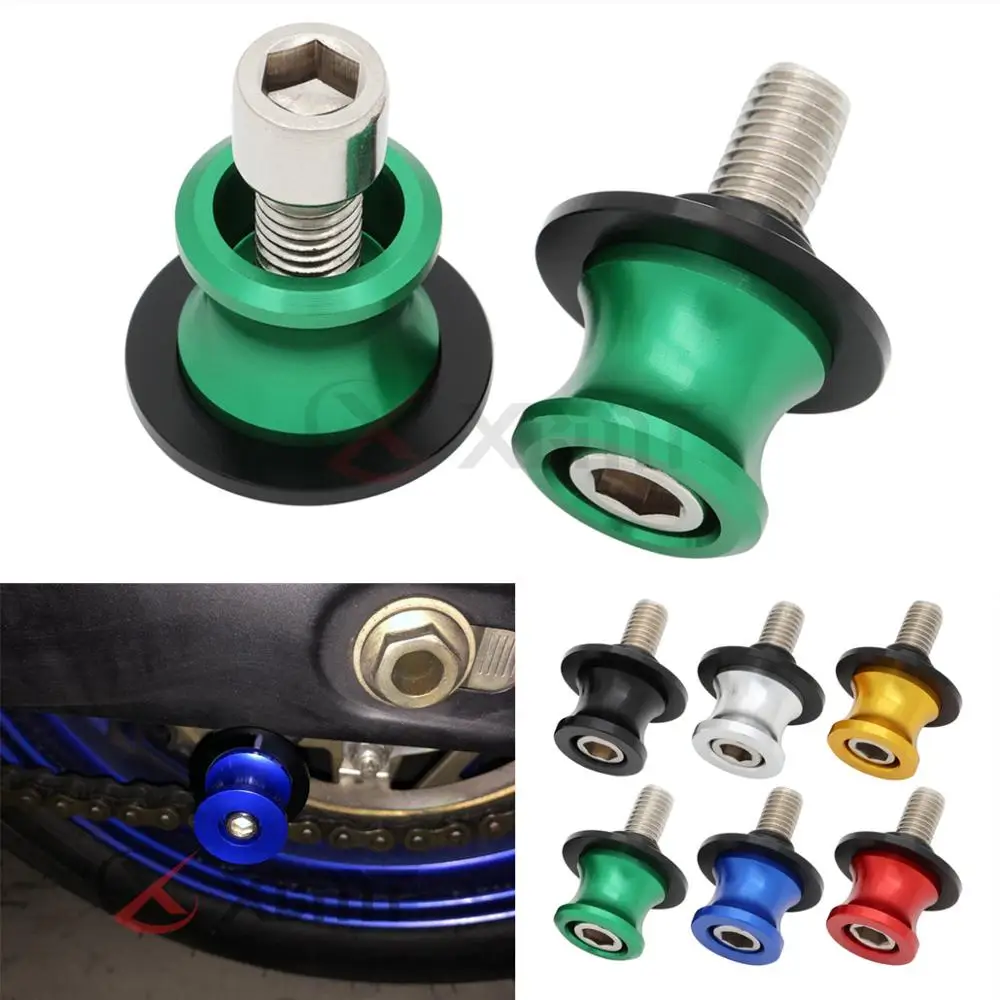 

Motorcycle 10mm Swingarm Spools Slider Stand Screws For Kawasaki ZX6R ZX10R Z750 Z1000 ER6N Z250 Ninja 300 ER6F Vulcan S650