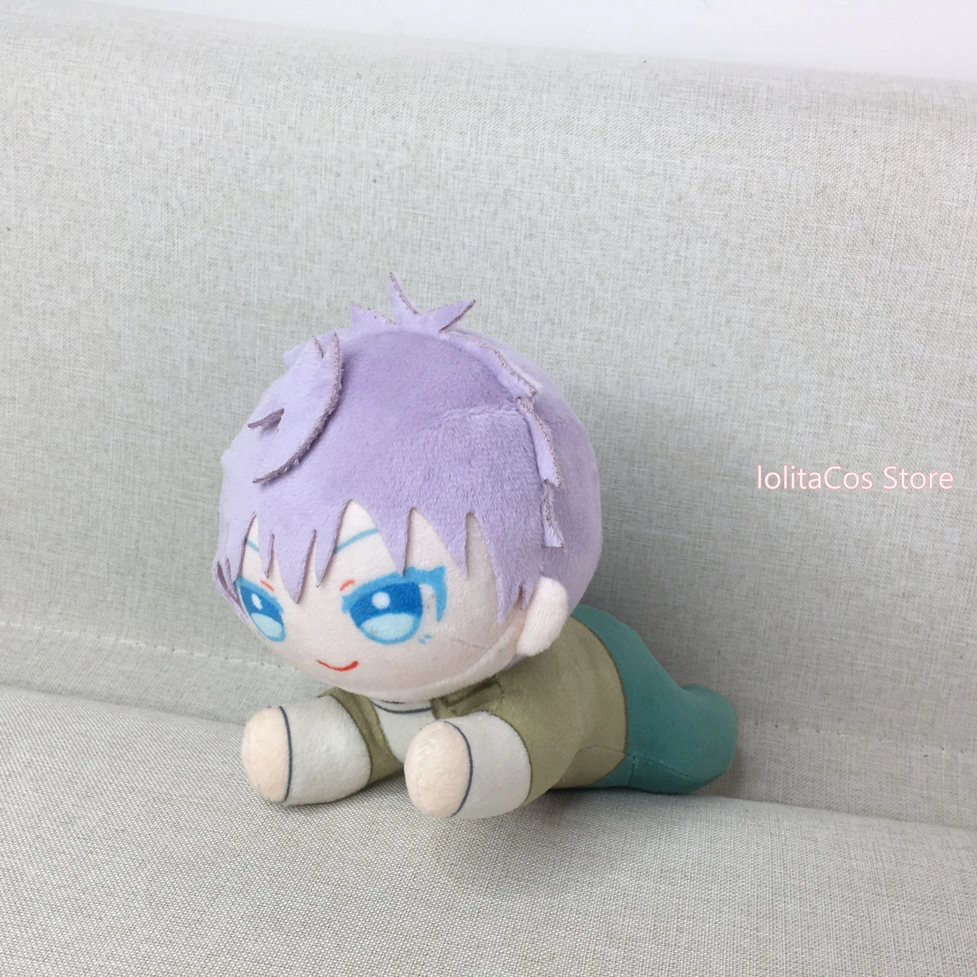 

Anime Jujutsu Kaise Satoru Gojo Cosplay Plush Mascot Doll Stuffed Toy Throw Pillow Cosplay Cartoon Bolster Xmas Birthday Gift