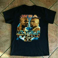 vintage rare mike tyson evander holyfield t shirt mens cotton o neck short sleeve t shirt new size s 3xl