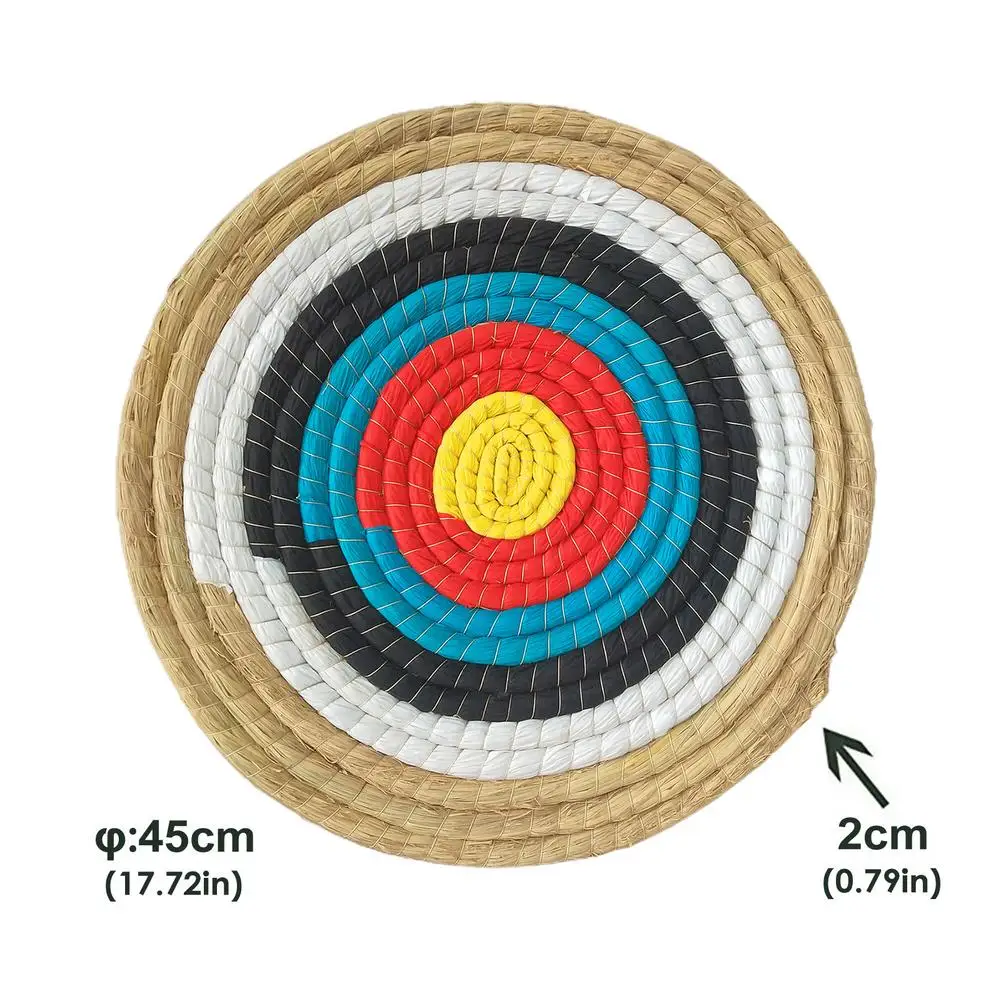 

Straw Target Solid Straw Round Archery Target Shooting Target Grass Target Archery Bow Arrows Shooting Aiming Practice Target