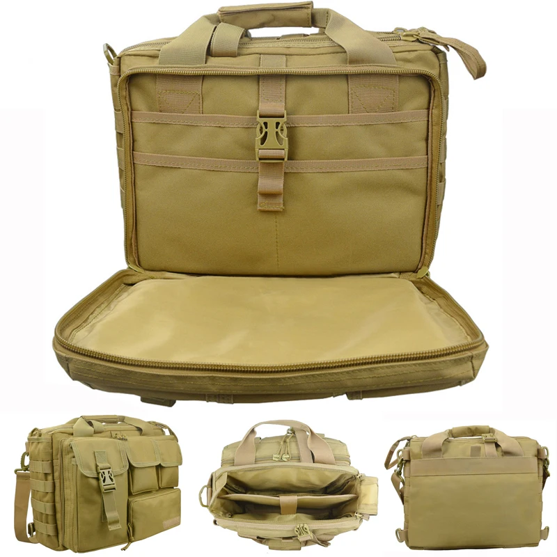 

37x29x20cm Large Multilayer Military Backpack Tactical Molle Shoulder Bag Laptop Handbag Briefcase Outdoor Camping Hunting Bag