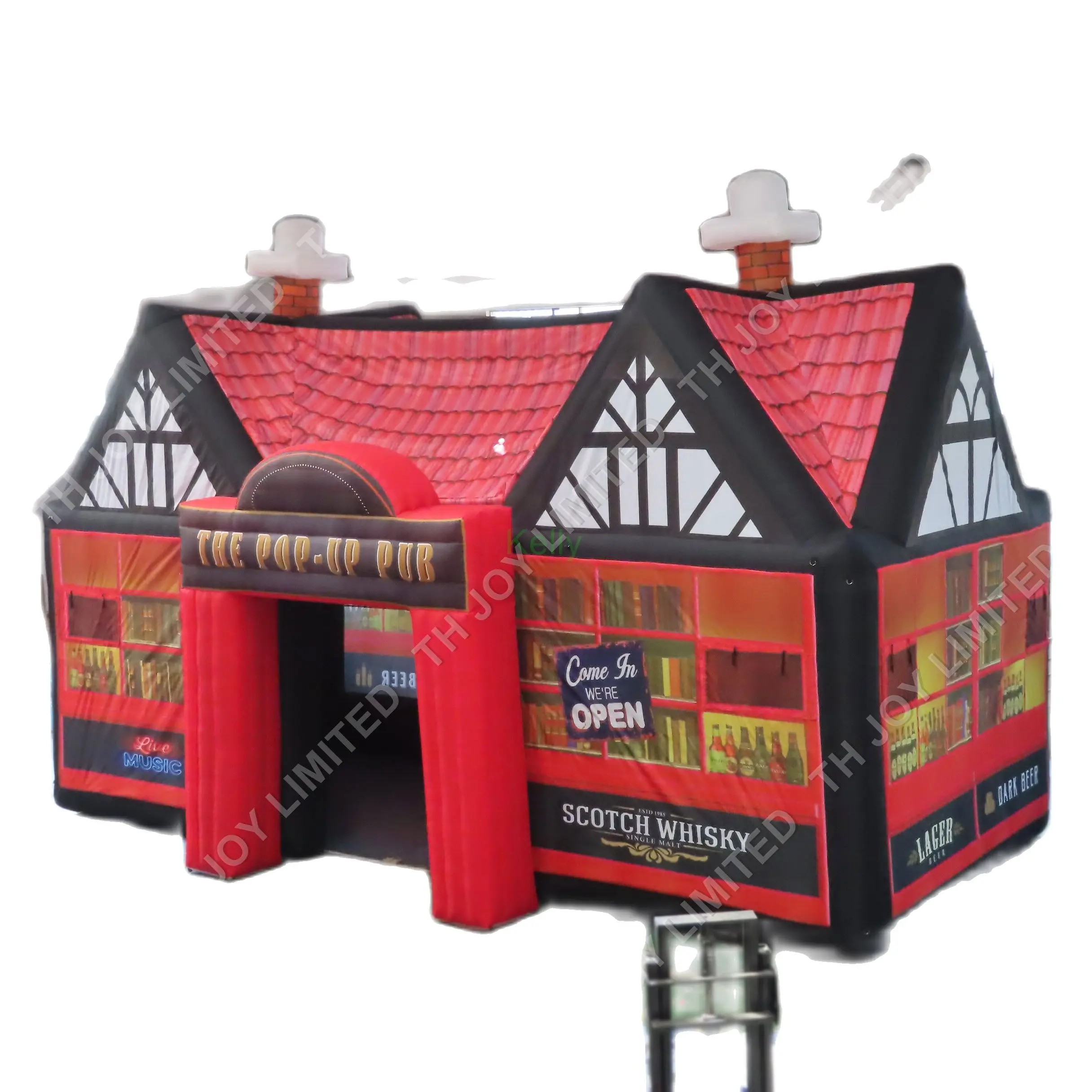 Бесплатная доставка двери надувные палатки из ткани Оксфорд для проведения