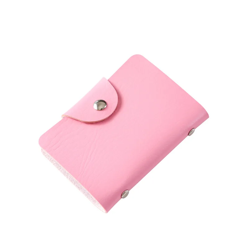 Новый чехол из искусственной кожи с функцией 24 бит визитница для мужчин и