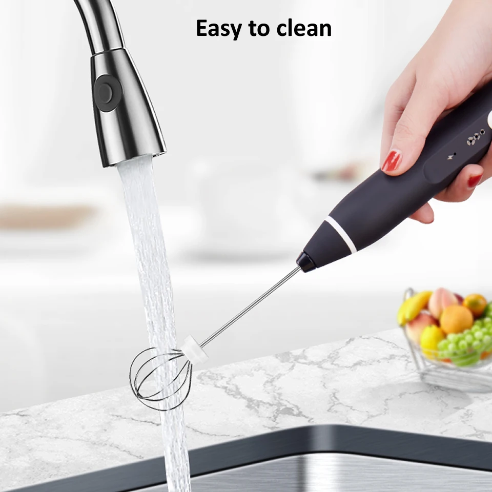 Электрический Кофе смеситель Перезаряжаемые молоко шейкер производитель Frother