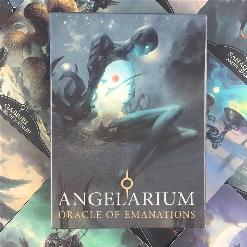 High quality English Version Angelarium Oracle Of Emanations Card Games Family Party Entertainment PDF Table | Спорт и развлечения