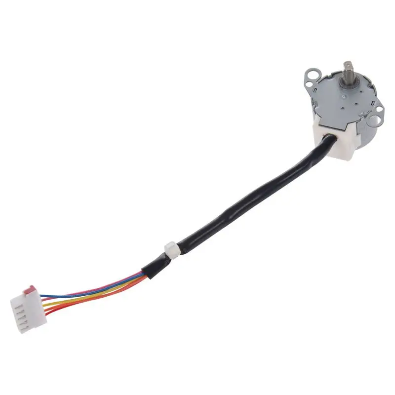 DC 12V CNC редукционный тактовый шаговый двигатель 0.6A 10oz.in 24BYJ48 Silver | Обустройство