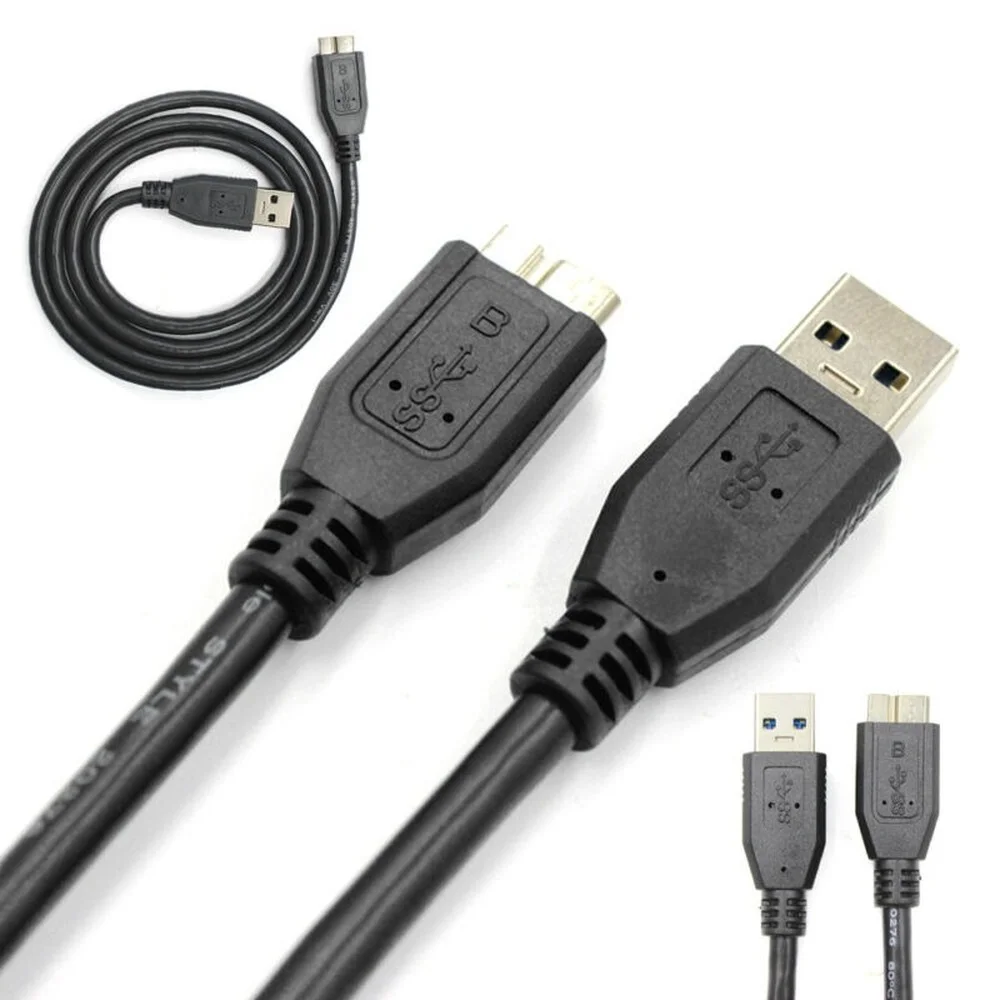 

USB 3.0 AM/Micro Cable For Data Mobile Hard Disk SSD High Speed Transmission