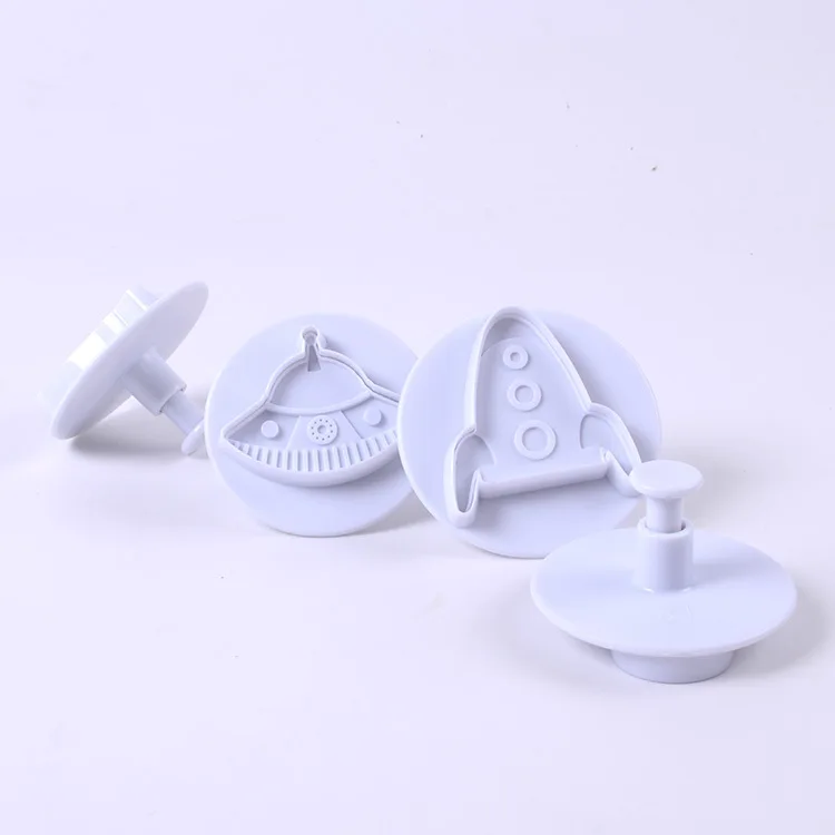 4 предмета в комплекте с принтами Вселенной космоса астронавт Fondant (сахарная)