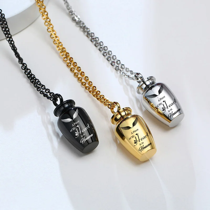 

Urn Necklace for Human Ashes,Cremation Pendant,Memorial Pet Urns,Cremation Jewelry,Personalized Ashes Necklaces