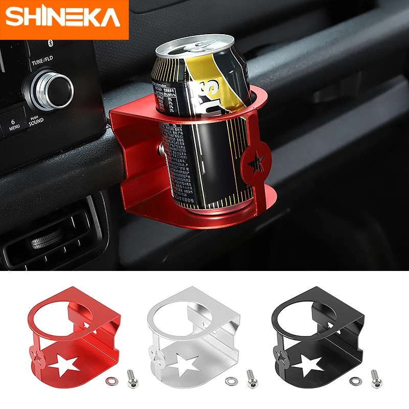 

SHINEKA Car Bracket For Suzuki Jimny 2019 Car Multifunction Water Cup Holder Bracket Interior Accessories For Suzuki Jimny 2019+