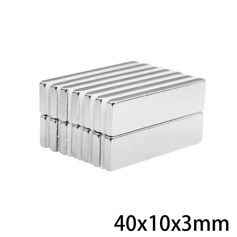 Мощный Неодимовый магнит 40x10x3 лист 40 х10 мм 5 ~ 50 шт. | Обустройство дома