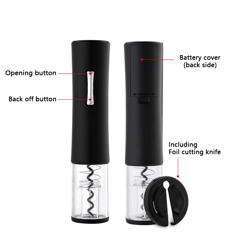 

Automatic Bottle Opener Wine Opener Electric Red Wine Opener Foil Cutter Jar Opener Kitchen Accessories Wine Opener NEW HOT