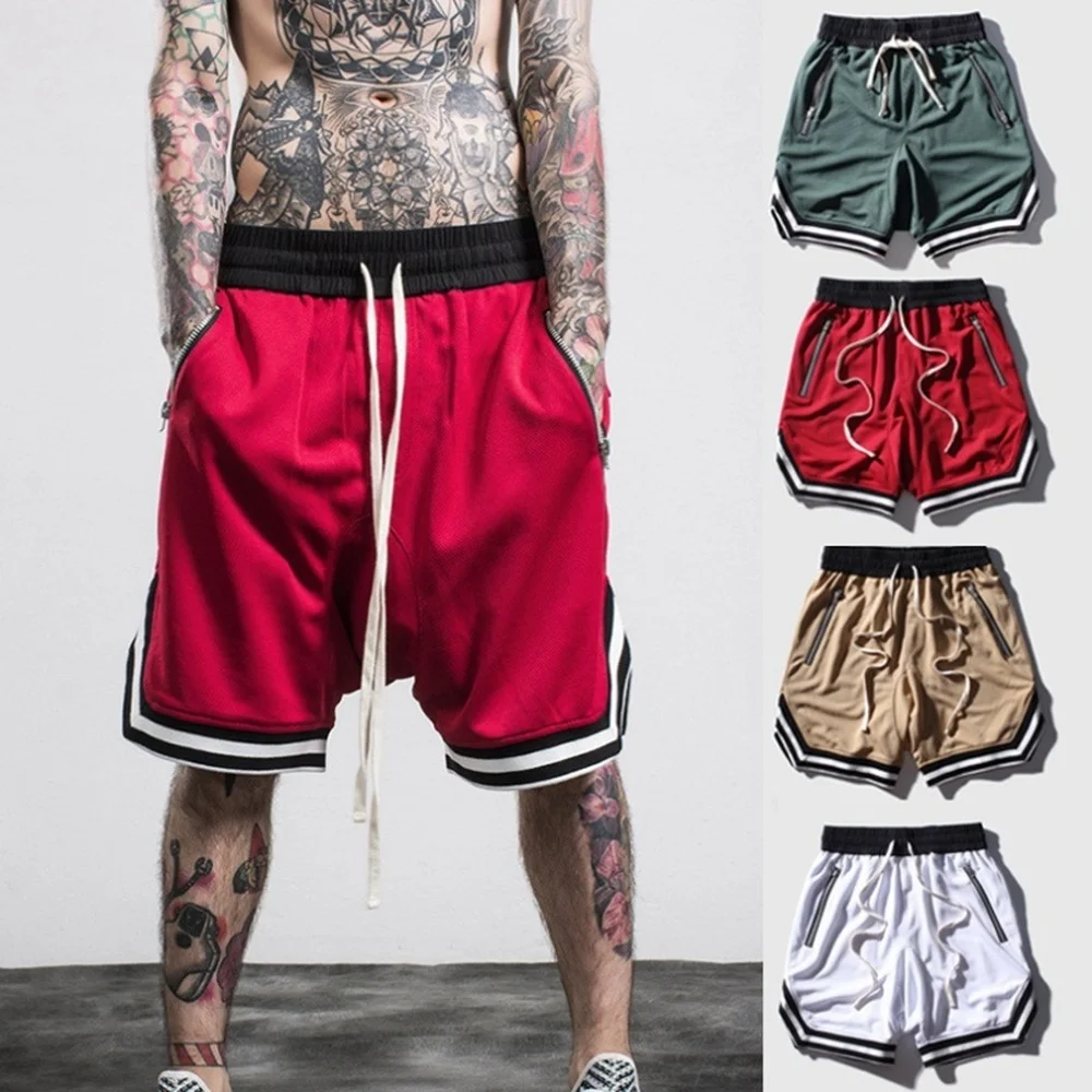 

ZOGAA Plus Size Men Shorts Summer Short Sweatpants Gym Wear Mens Bodybuilding Fitness Sweat Shorts Pantalones Cortos Hombre