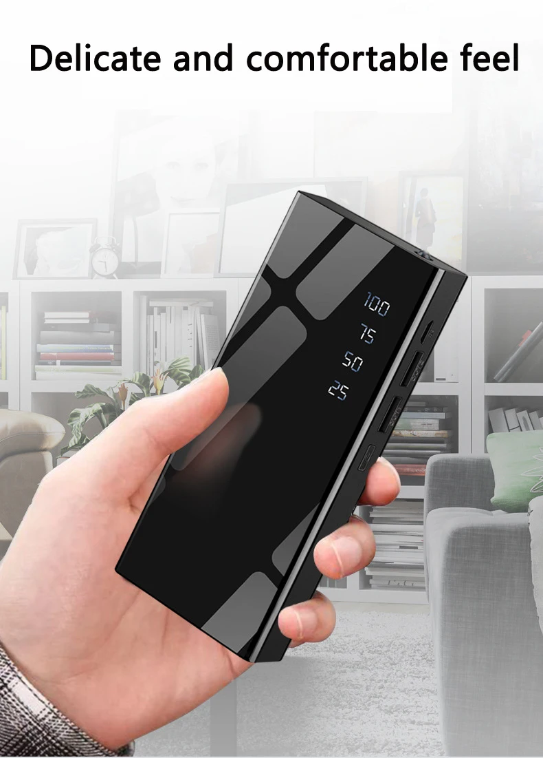 Power Bank 6500 mAh/10000 mAh портативное зарядное устройство для Iph/OPPO Android Мобильная Внешняя