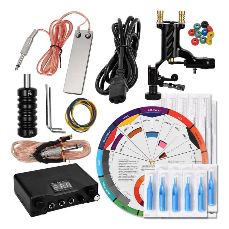 Черная вращающаяся тату-машинка Dragonfly профессиональный инструмент для боди-арта