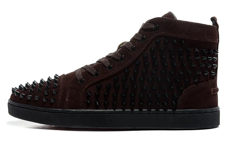 Красная обувь с шипами кроссовки для бега замшевая подошва теннисная спортивная