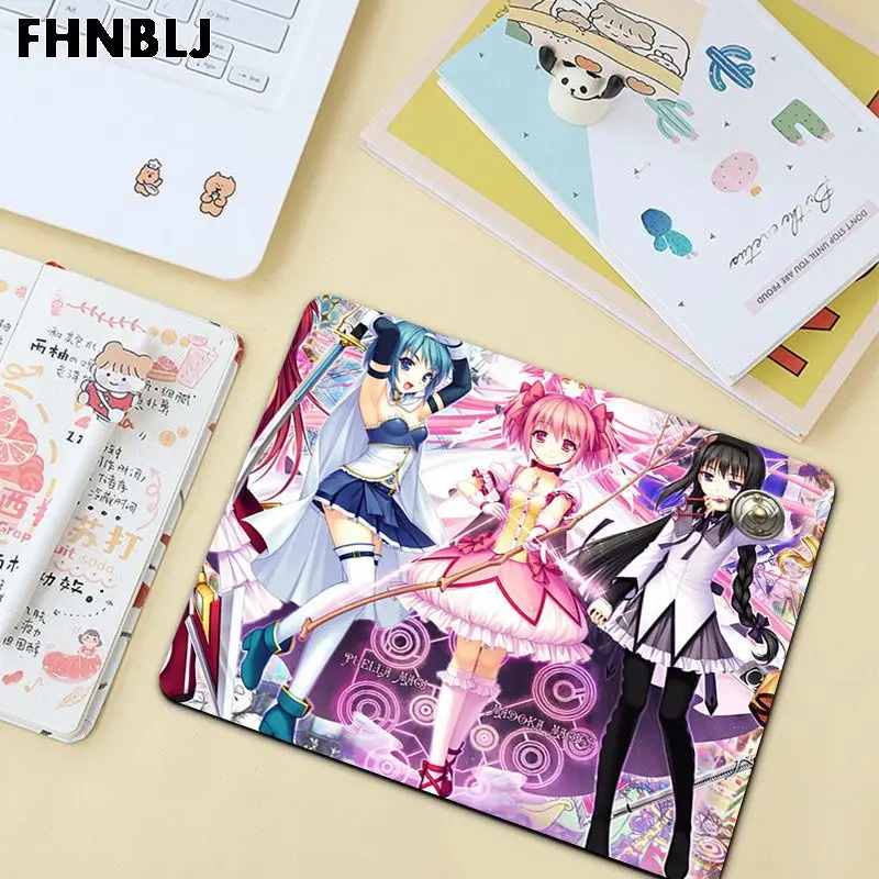 

FHNBLJ My Favorite Anime Puella Magi Madoka Magica Keyboard Gaming MousePads Top Selling Wholesale Gaming Pad mouse
