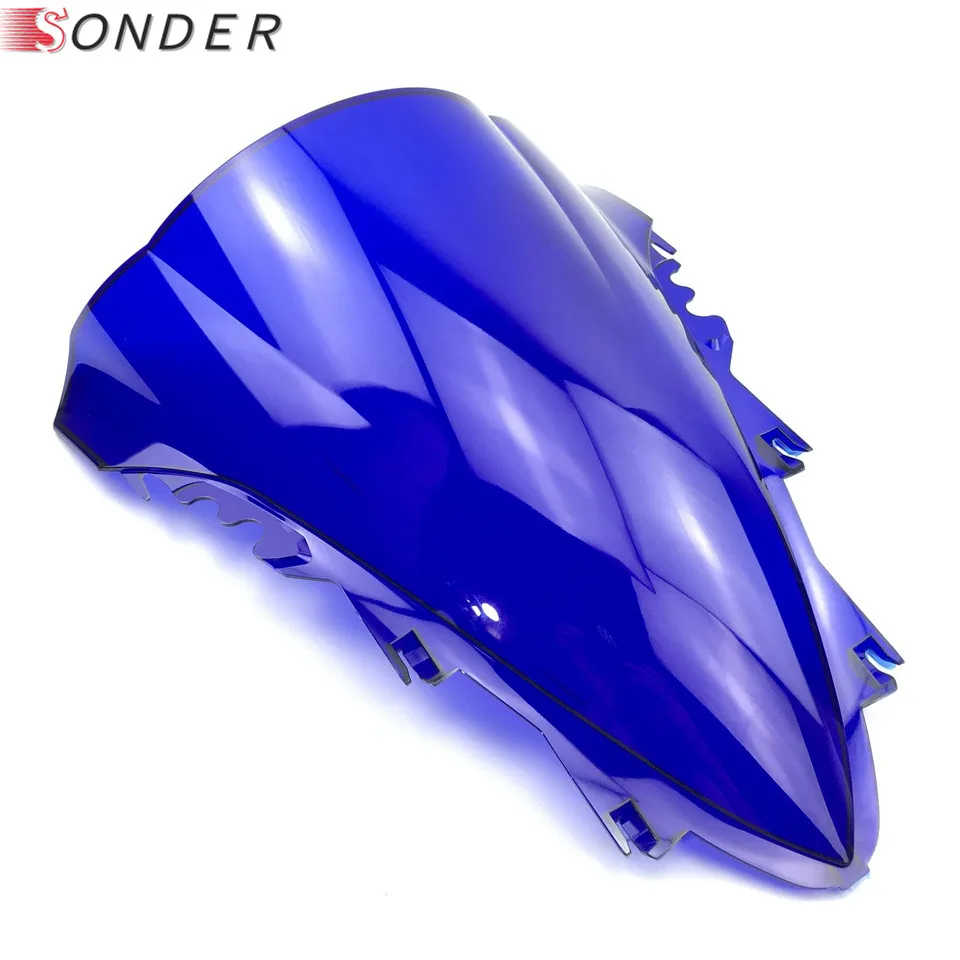 Ветровое стекло для мотоцикла Yamaha YZF1000 YZF R1 2007 2008 двухпузырьковый ветровой экран