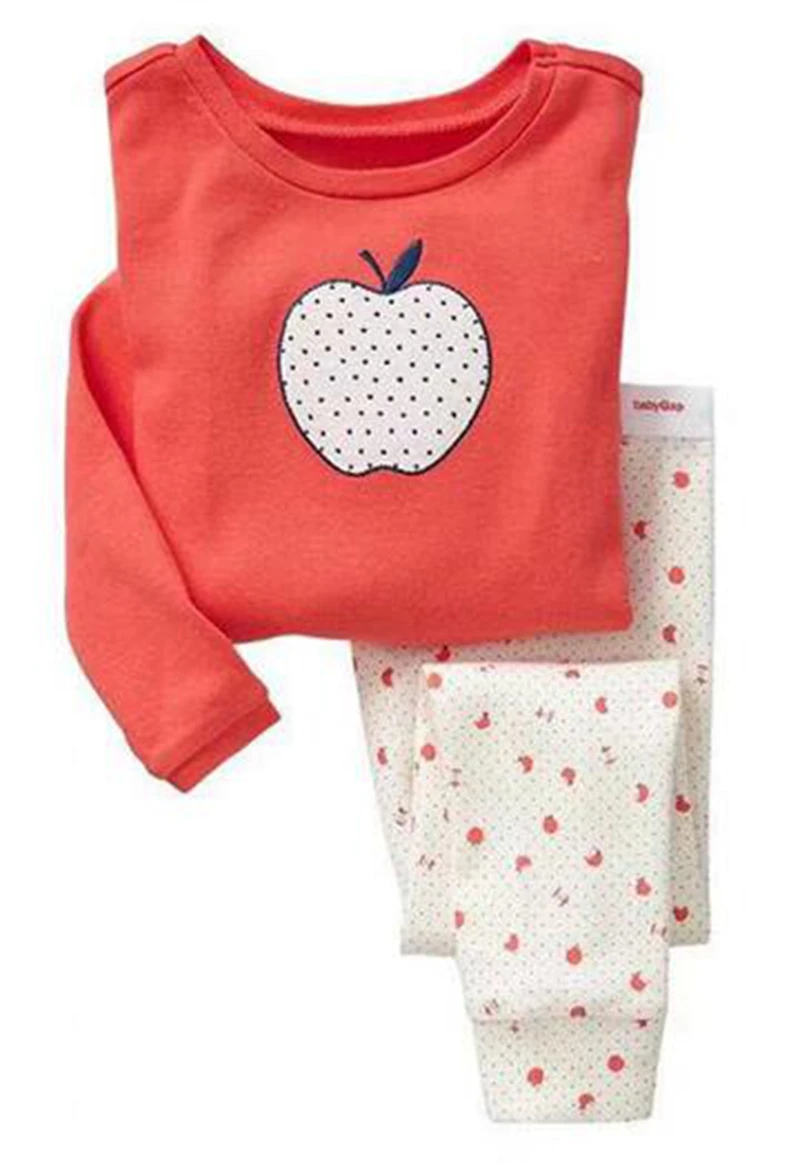 Зимние Детские пижамы Детская одежда для сна мультяшное рождественское ночное