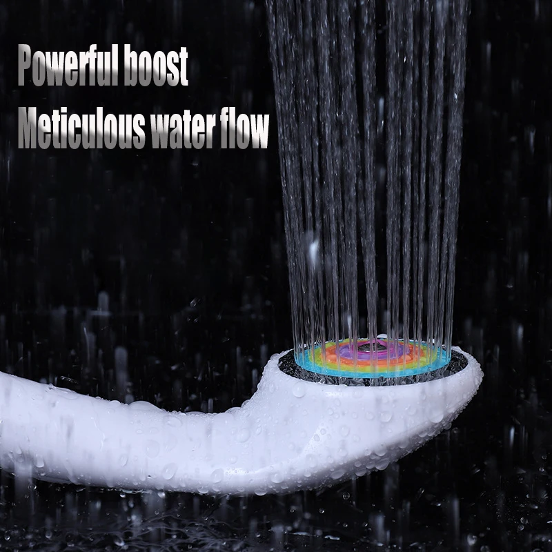 Новинка 2020 цветная насадка для душа высокого давления ручная Съемная с защитой