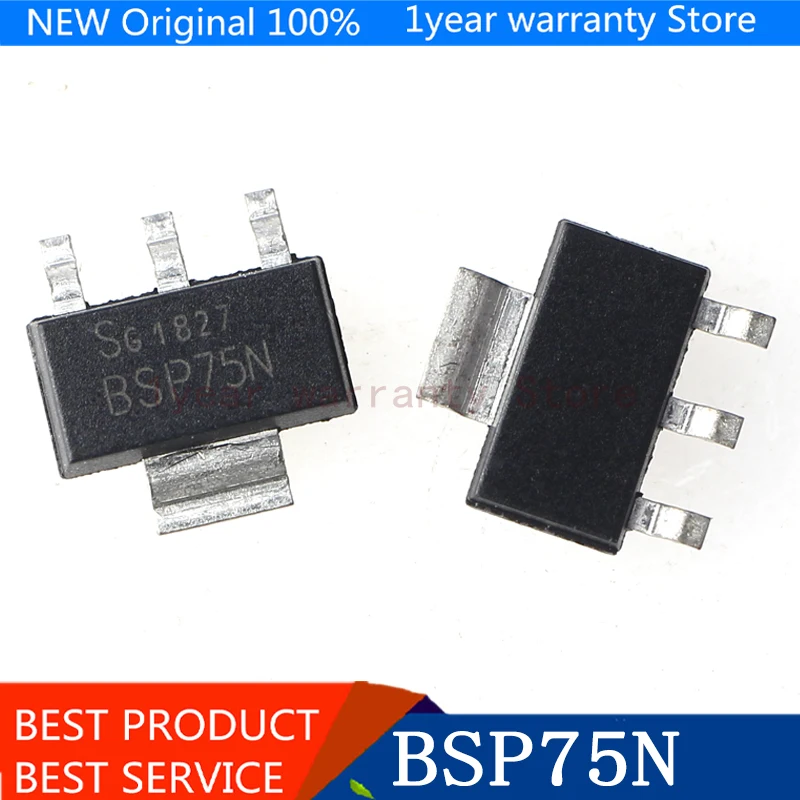 

{ New original } 10pcs/lot BSP75N SOT-223