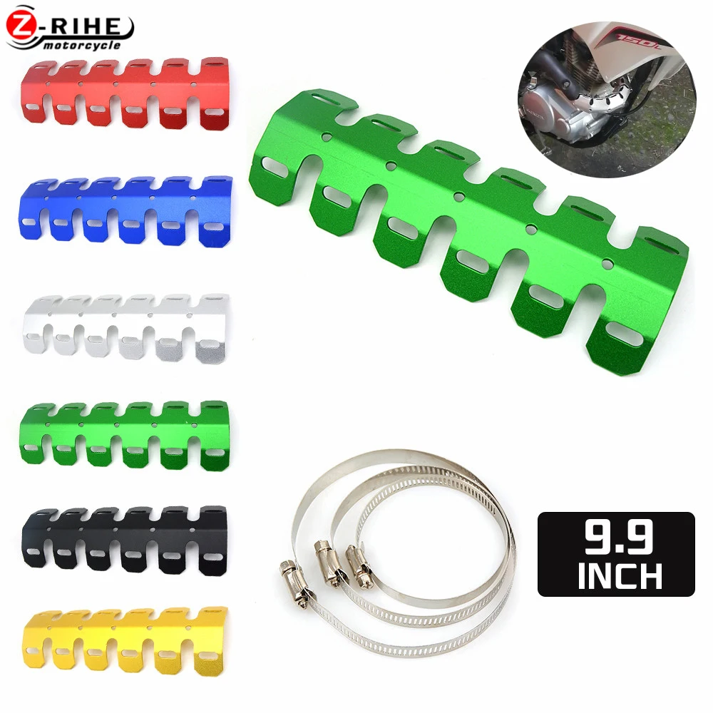 Универсальные аксессуары для мотоциклов внедорожный глушитель защита труб