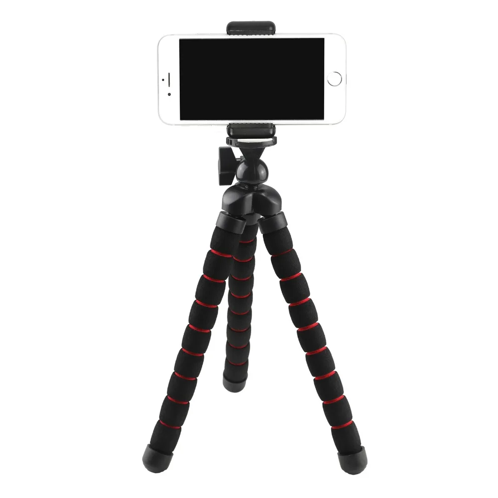Съемка большого размера Гибкий штатив Осьминог для GoPro 8 7 5 черный Sjcam Xiaomi Yi 4K Eken Nikon sony Canon DSLR штатив подставка крепления