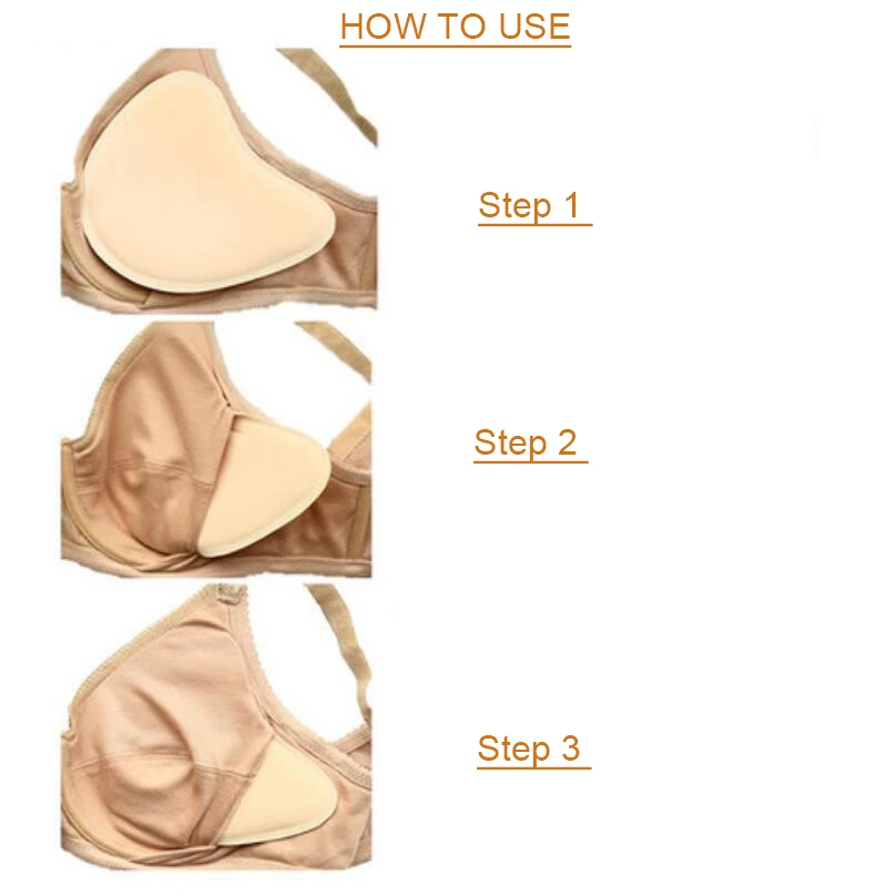Реалистичная губка для груди Протез имитация усилитель вставки купальников