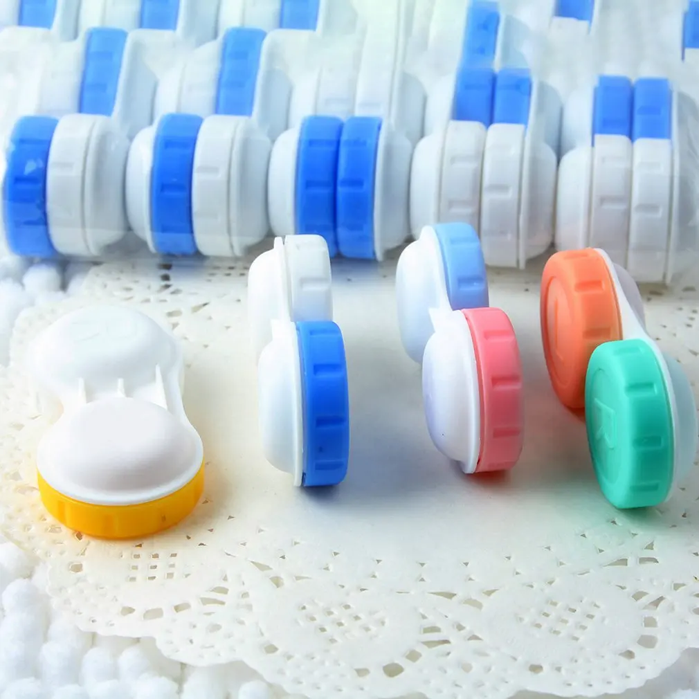 Новинка хит продаж портативный милый чехол с двойным контактным объективом