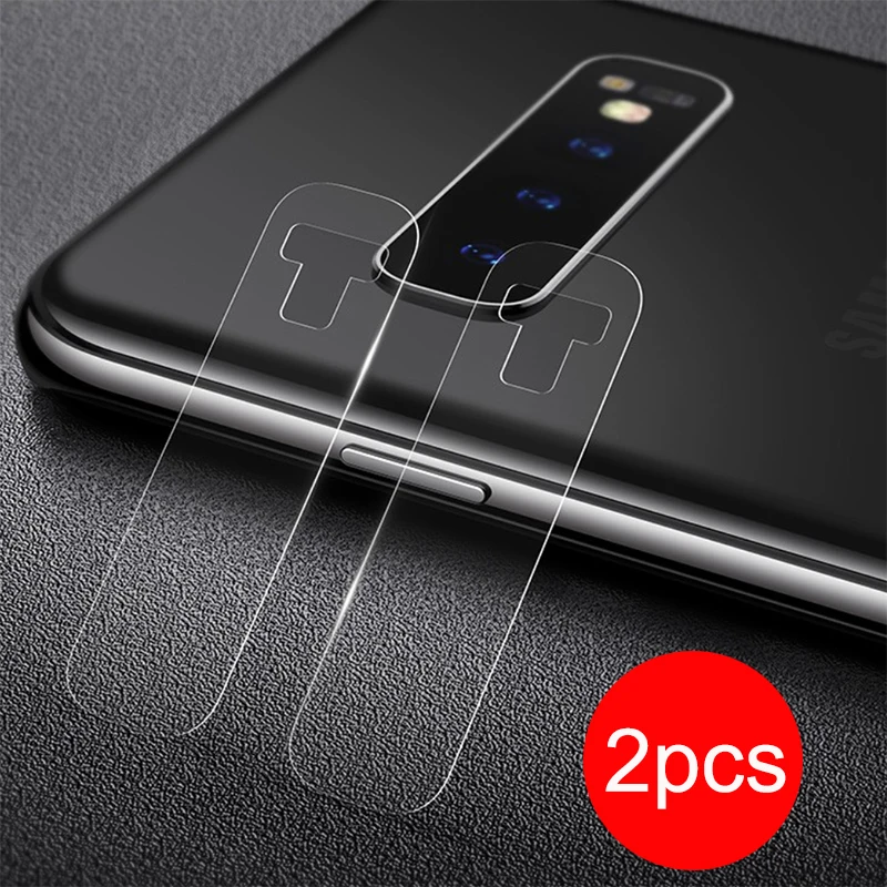 2 шт. пленка для камеры Samsung S6 S7 Edge S8 S9 S10 Plus S10e закаленное стекло защитная объектива