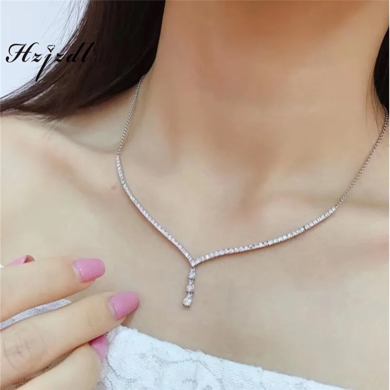 Настоящее 18 К Золотое бриллиантовое ожерелье 1.5ct для женщин можно выбрать